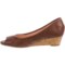 142MF_5 Taryn Rose Sadey Pumps - Leather, Wedge Heel (For Women)