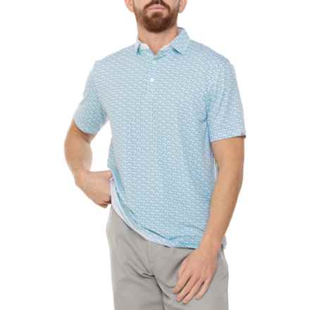 TASC Cloud Polo Shirt - Short Sleeve in Chalk