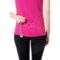 9897V_3 tasc Performance tasc Zest Shirt - UPF 50+, Organic Cotton, Short Sleeve (For Women)