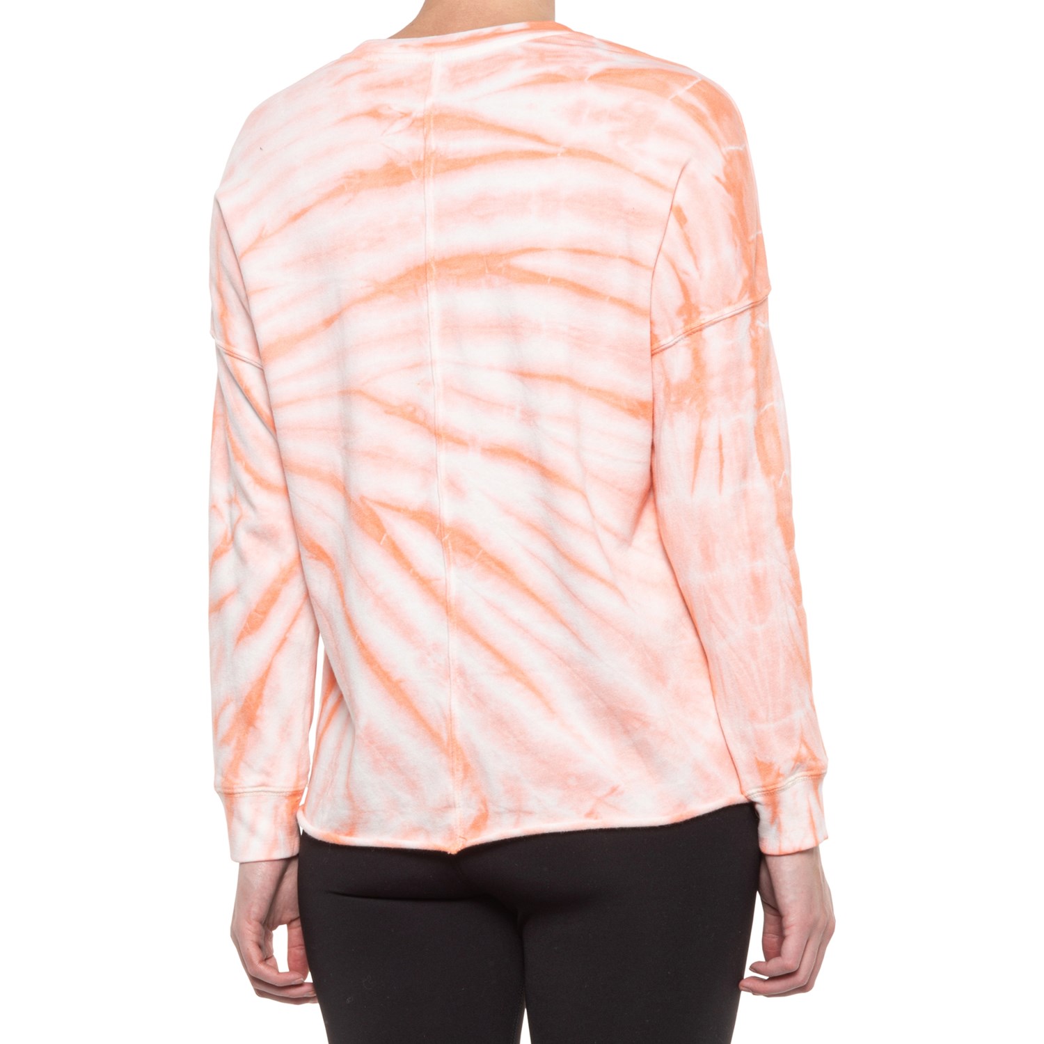 cream tie dye sweatshirt