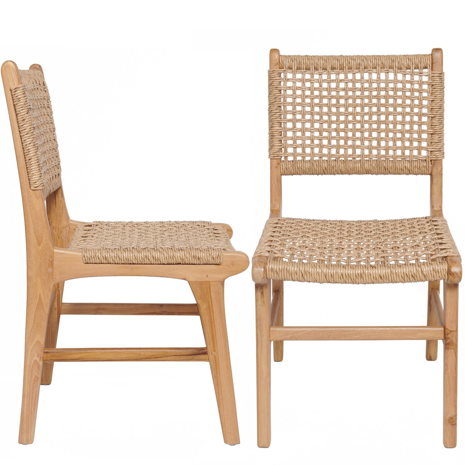 TEAK Zaiden Dining Chairs Set of 2 Save 30