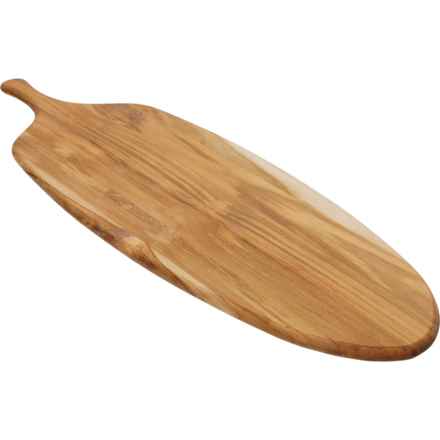 Teakhaus Long Paddle Serving Board - 26x8” in Natural