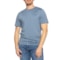 9CCVV_2 Tec One Explorer Heather Texture Ventura Coast Graphic Rash Guard - UPF 40, Short Sleeve