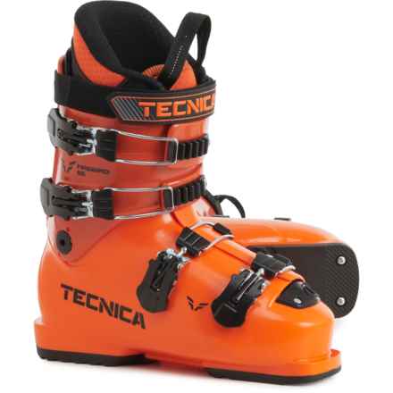 Tecnica Boys and Girls Firebird 65 Junior Alpine Ski Boots in Ultra/Progressive Orange