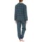 2DVHD_2 Telluride Clothing Company Cotton Flannel Pajamas - Long Sleeve