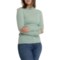 Telluride Clothing Company Funnel Neck Sweater - Cashmere in Pistachio Ic