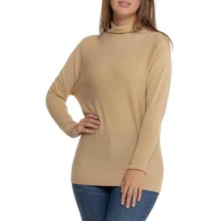 Telluride Clothing Company Funnel Neck Sweater - Merino Wool in Cedarwood