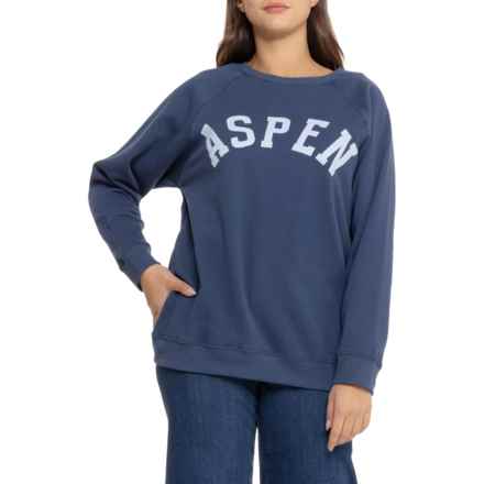 Telluride Clothing Company Graphic Sweatshirt in Sargasso Sea