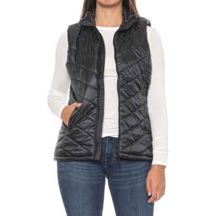 Telluride Clothing Company Lightweight Packable Puffer Vest - Insulated in Black