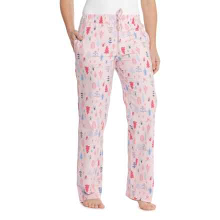 Telluride Clothing Company Printed Flannel Pajama Pants in Winter Skiing