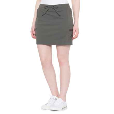 Telluride Clothing Company Ripstop Skort in New Olive