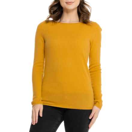 Telluride Clothing Company Wide Roll Neck Sweater - Cashmere in Empire Gold
