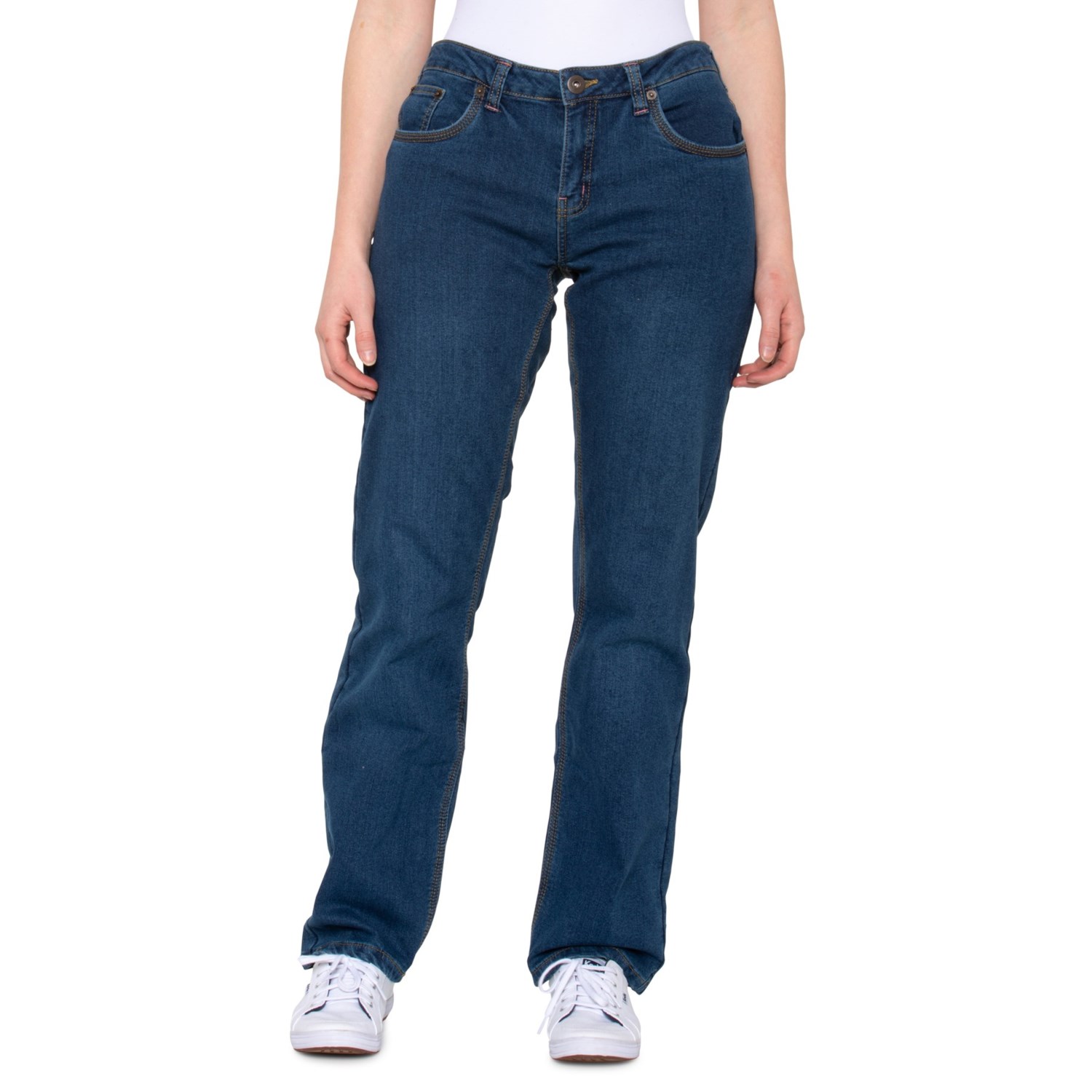 Telluride Flannel-Lined Jeans (For Women) - Save 21%