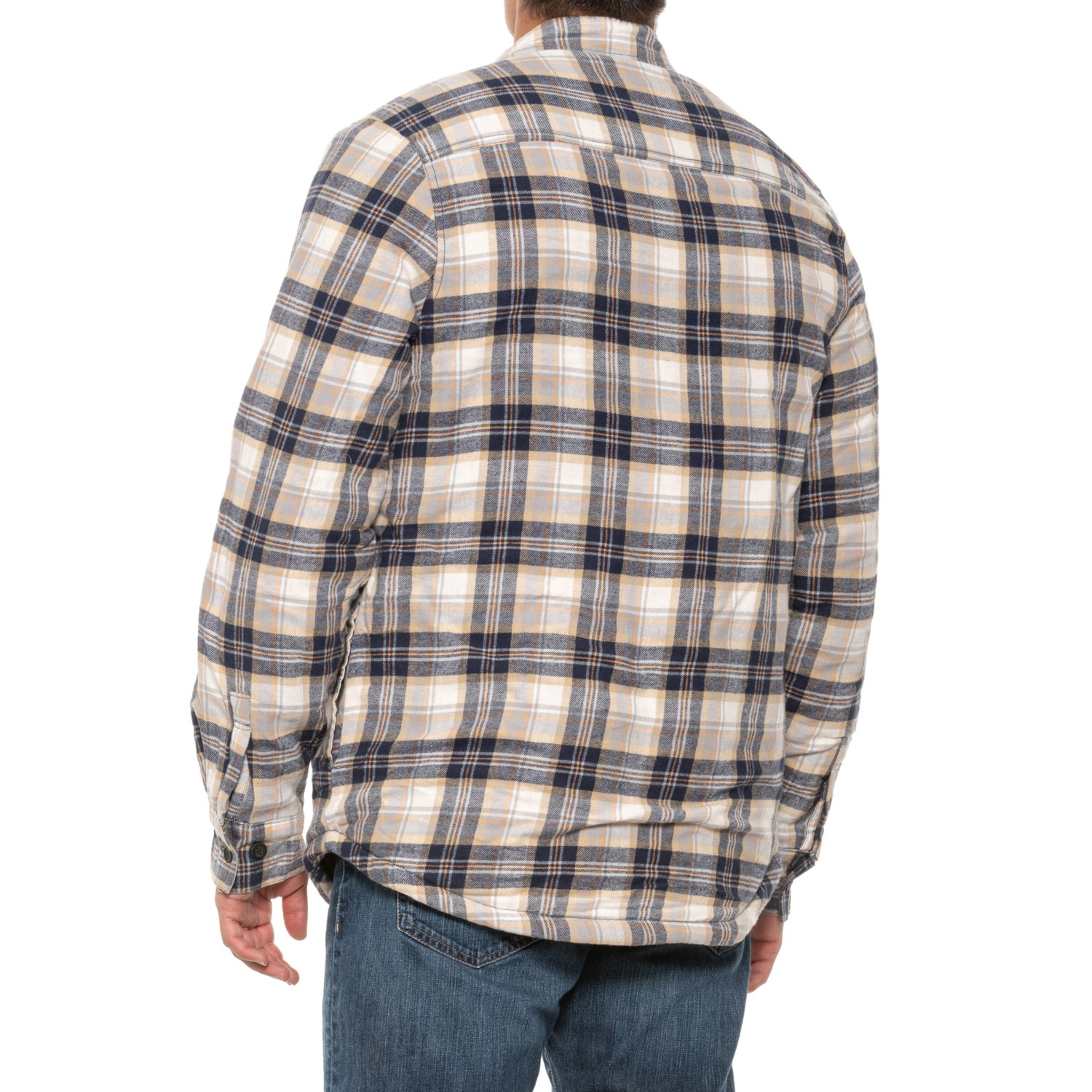 Telluride Flannel Sherpa-Lined Shirt Jacket (For Men) - Save 37%