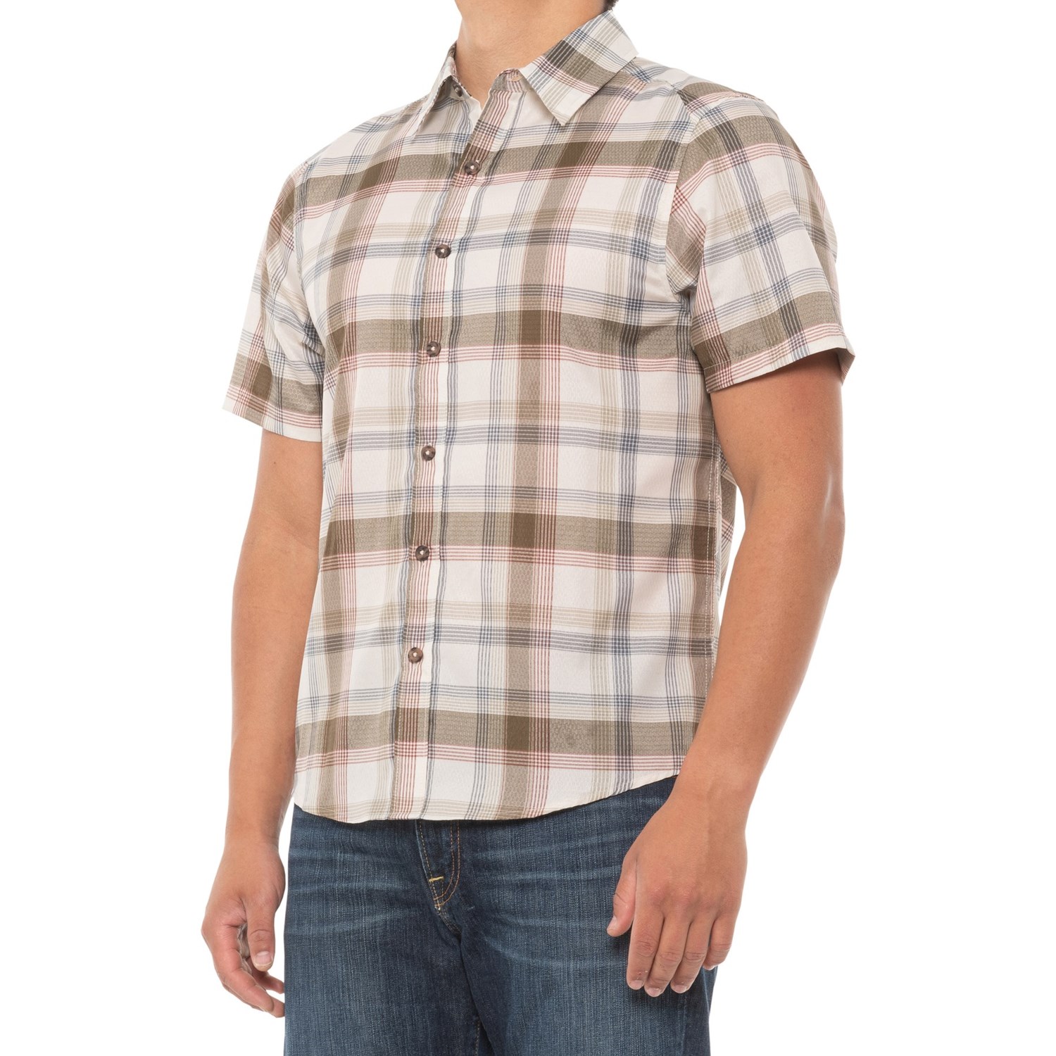 Telluride Plaid Dobby Shirt (For Men) - Save 60%