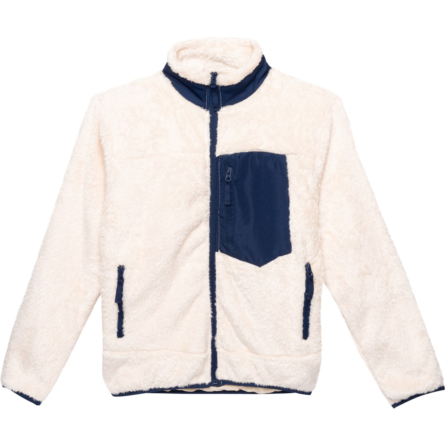 Telluride Sherpa Fleece Jacket for Men | Cream | Size S