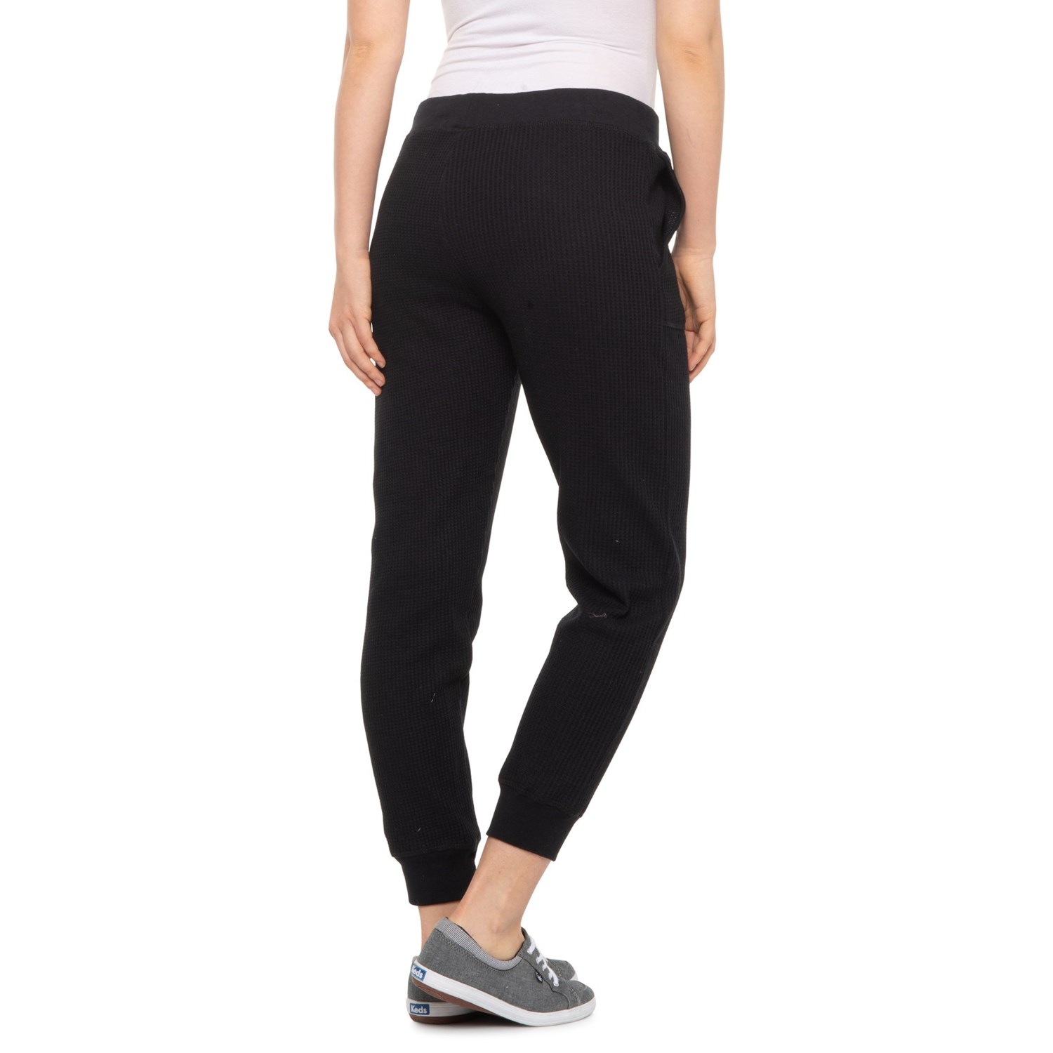 thermal knit joggers