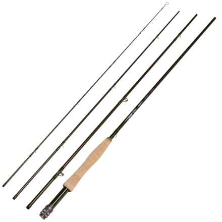 Temple Fork Outfitters Axiom 2 Freshwater Fly Rod with Case - 5wt, 9’, 4-Piece in Multi