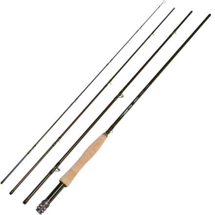 Temple Fork Outfitters Axiom 2 Freshwater Fly Rod with Case - 5wt, 9’, 4-Piece in Multi