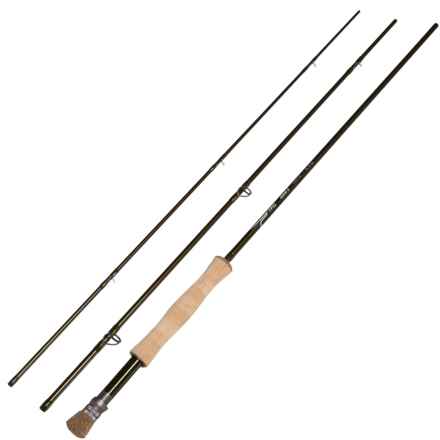 Temple Fork Outfitters Axiom 2 Saltwater Fly Rod with Case - 6wt, 9’, 4-Piece in Multi