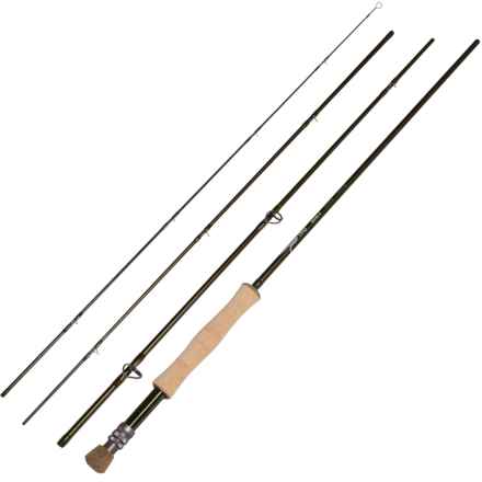 Temple Fork Outfitters Axiom 2 Saltwater Fly Rod with Case - 7wt, 9’, 4-Piece in Multi