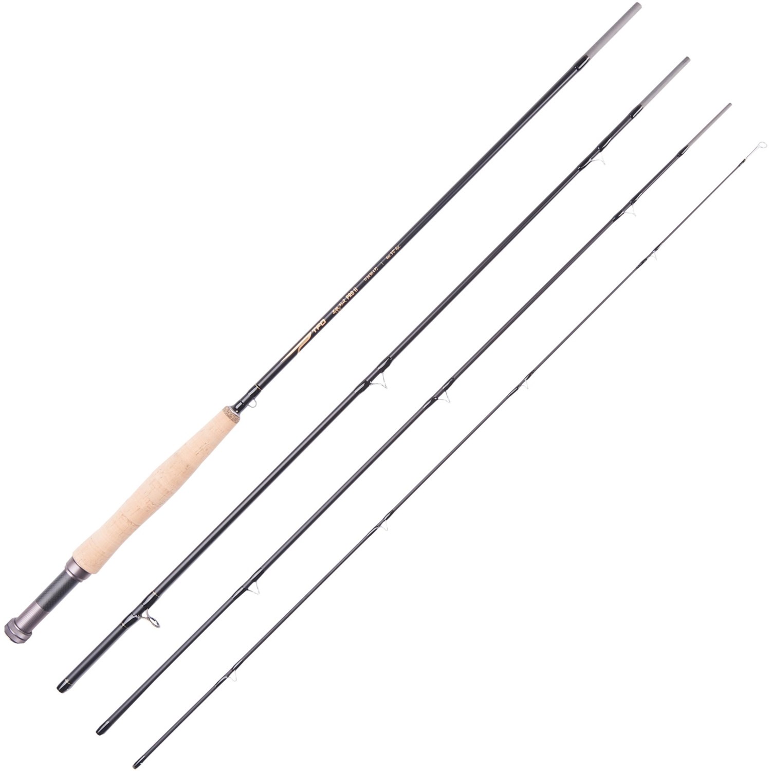 Temple Fork Outfitters Professional II Fly Rod - 4wt, 9', 4-Piece