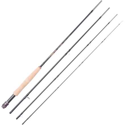Temple Fork Outfitters Professional II Fly Rod - 5wt, 8’6”, 4-Piece in Black