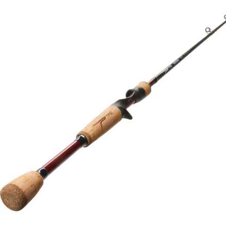 Temple Fork Outfitters Professional Medium-Heavy Casting Rod - 6’6”, 1-Piece in Multi