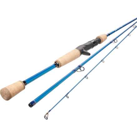 Temple Fork Outfitters Traveler Casting Rod - 7’, 3-Piece in Multi