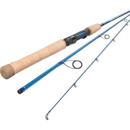 Temple Fork Outfitters Traveler Spinning Freshwater Rod - 7’, 3-Piece in Blue
