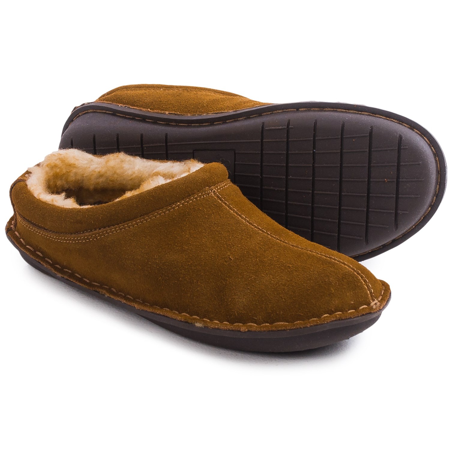 Tempur-Pedic Isobar Suede Clog Slippers (For Men) - Save 44%