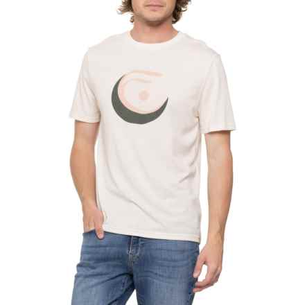 tentree Artist Series Restore T-Shirt - Short Sleeve in Undyed/Light Urban Green