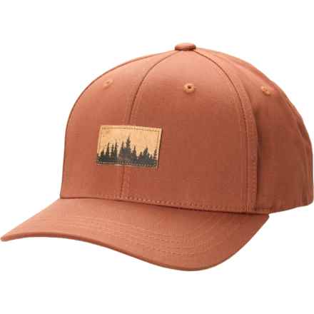 tentree Juniper Cork Patch Elevation Baseball Cap - Organic Cotton in Sequoia/Cork Patch