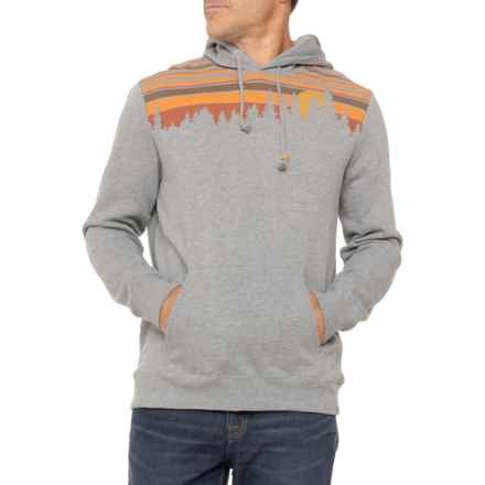 tentree Retro Juniper Hoodie in Grey Heather/Sweet Birch