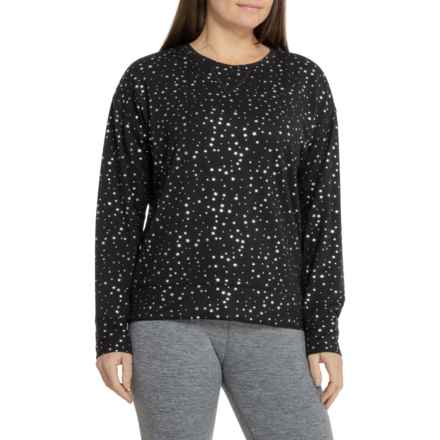 TEREZ Mini Star Foil CozyCozy Shirt - Long Sleeve in Multi