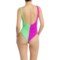 5UJFA_2 TEREZ Ruched One-Piece Swimsuit