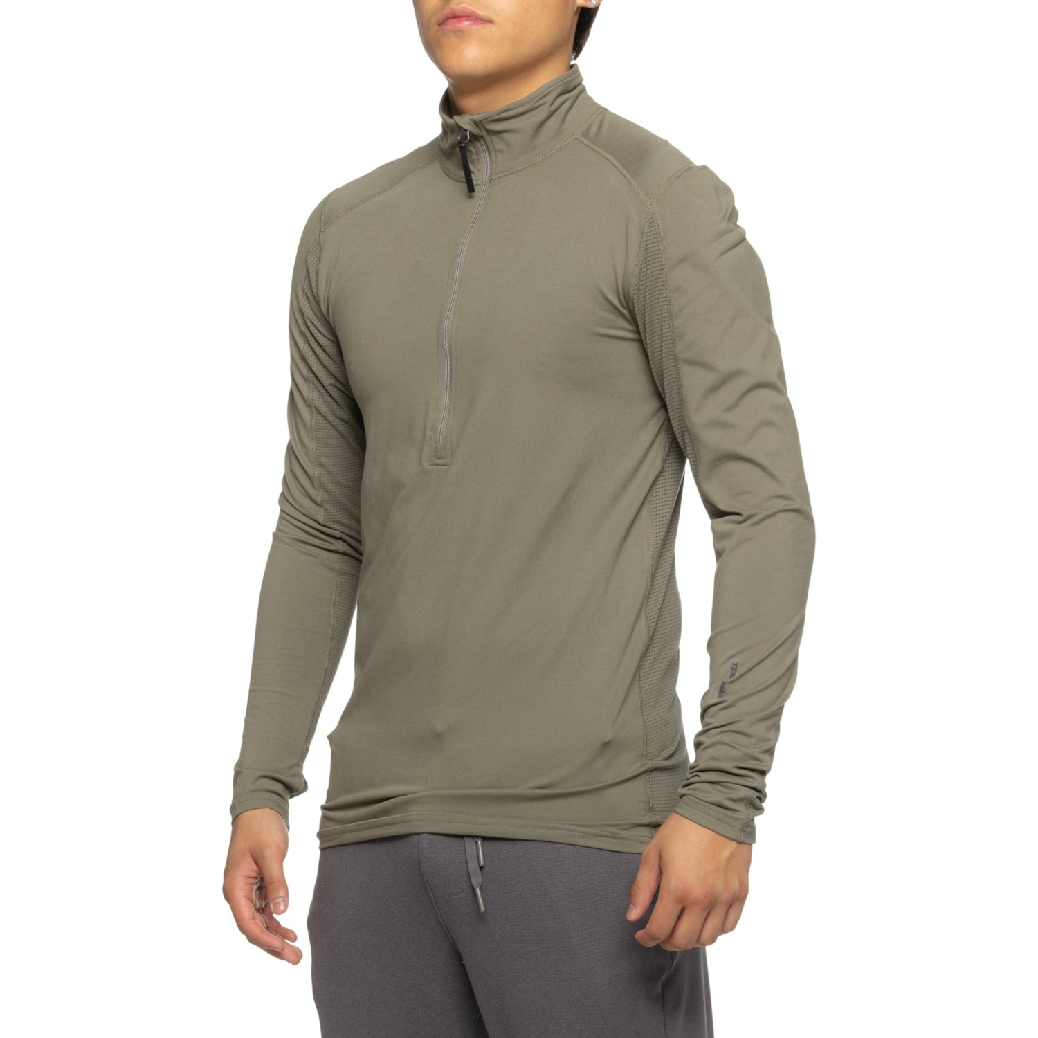 Terramar 2.0 Thermolator Base Layer Top - UPF 50+, Zip Neck, Long