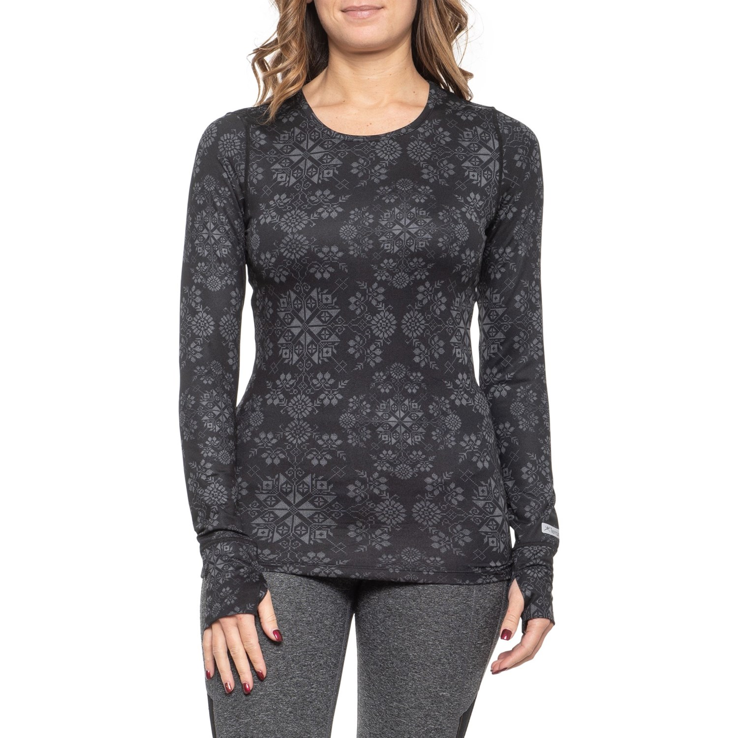 scoop neck base layer