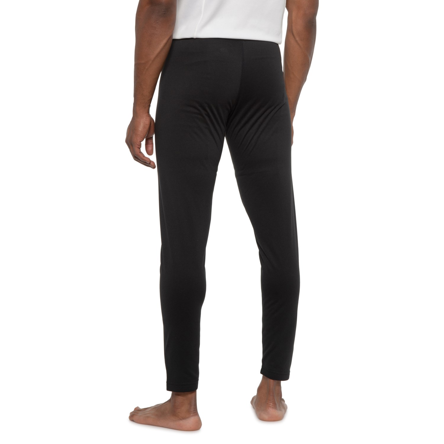 Terramar Black Military Fleece 3.0 Base Layer Pants (For Tall Men