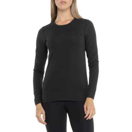 Terramar Cloud Nine 2.0 Base Layer Top - UPF 50+, Long Sleeve in Black