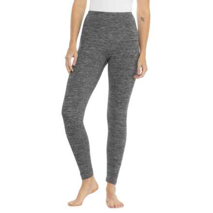 Terramar Cloud Nine 2.0 Solid Base Layer Leggings - UPF 50+ in Charcoal