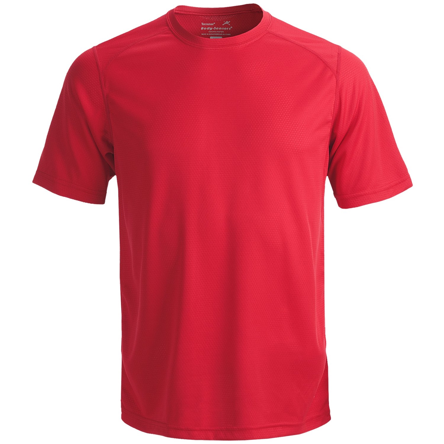 Terramar Helix T Shirt   Lightweight, UPF 25+, Short Sleeve (For Men 
