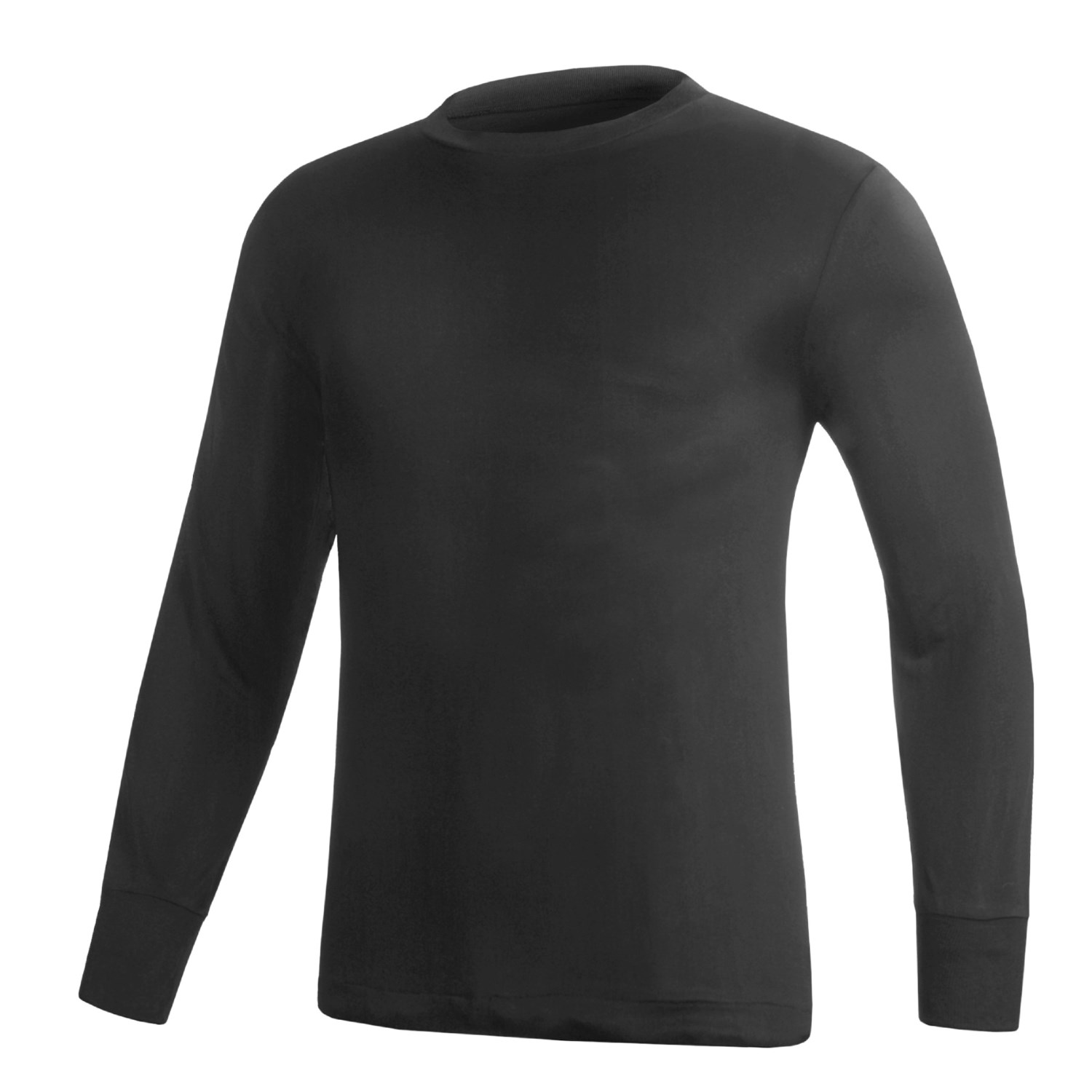 Terramar Silk Base Layer Top - Lightweight, Long Sleeve (For Men ...