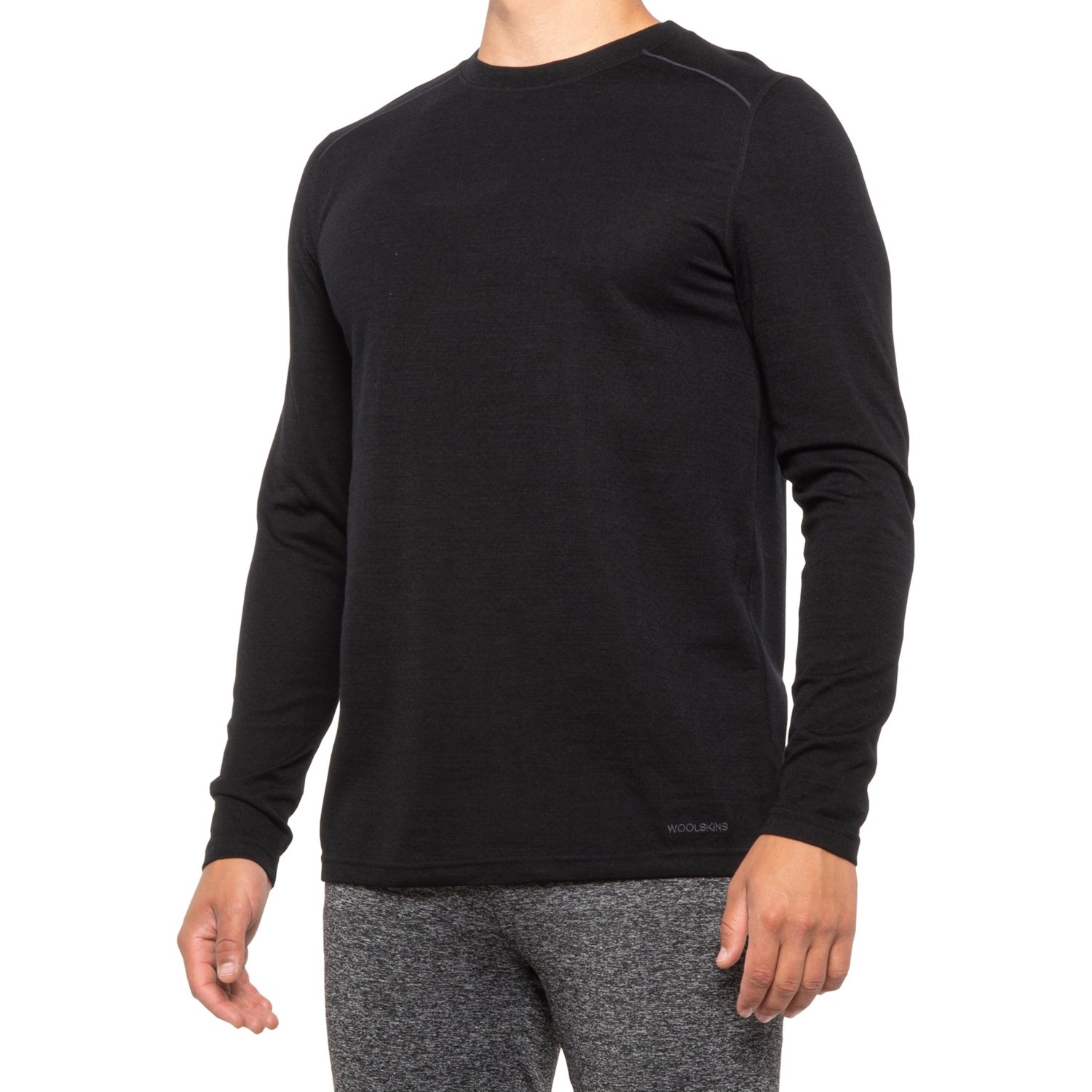 mens black base layer