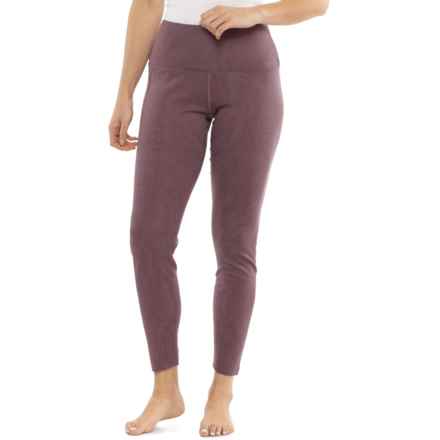 Terramar Woolskins 2.0 Base Layer Pants - UPF 50, Merino Wool in Typography Jaquard