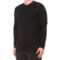 Terramar Woolskins 2.0 Base Layer Top - UPF 50, Merino Wool, Long Sleeve in Black