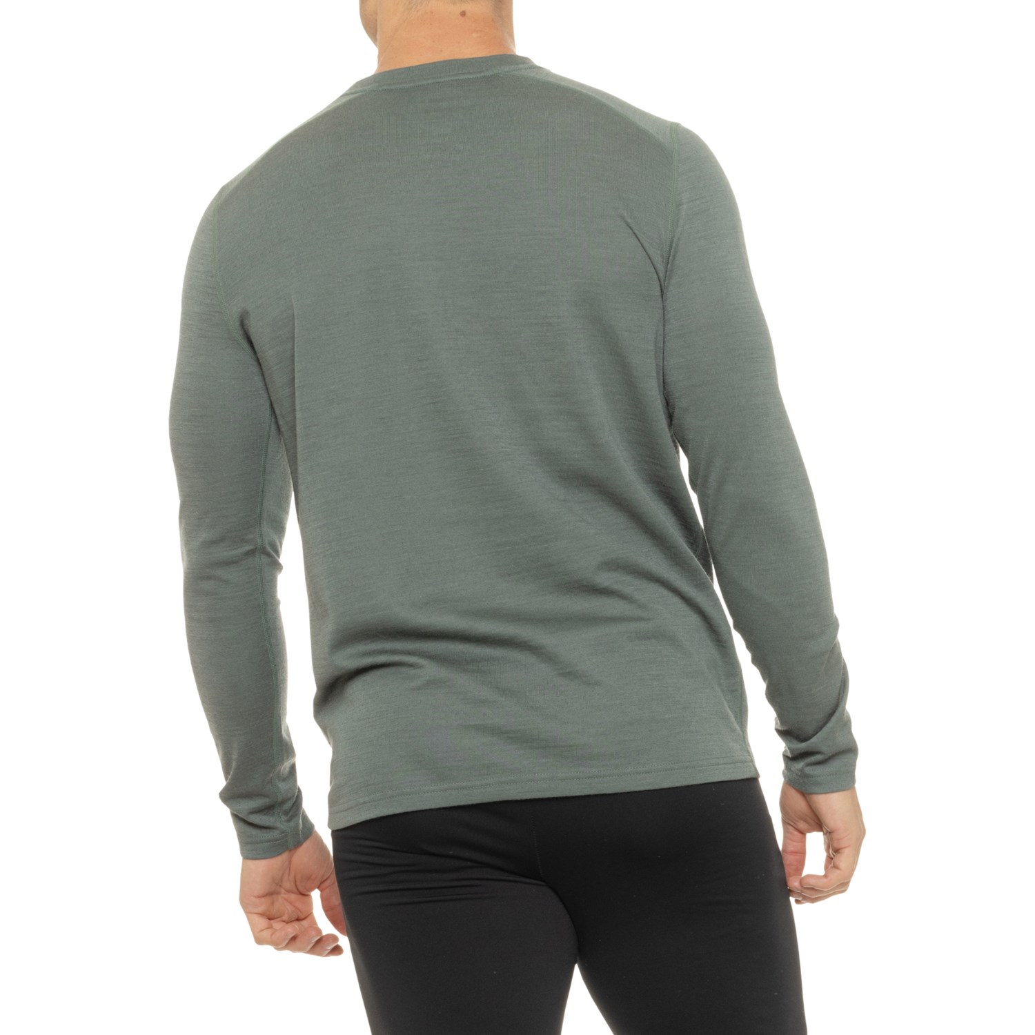 Terramar Woolskins 2.0 Base Layer Top - UPF 50, Merino Wool, Long