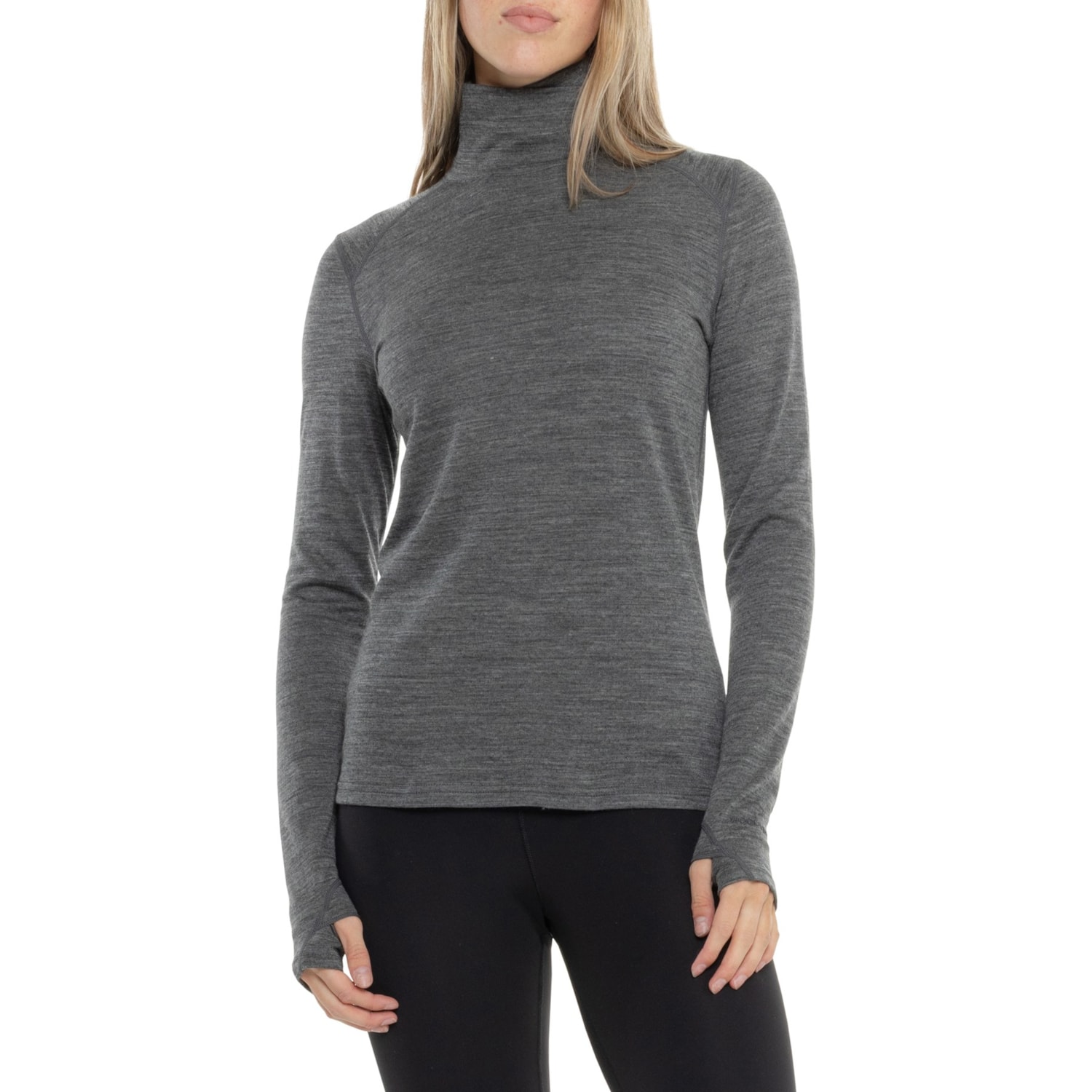 Terramar Woolskins 2.0 Base Layer Turtleneck - UPF 50, Merino Wool ...