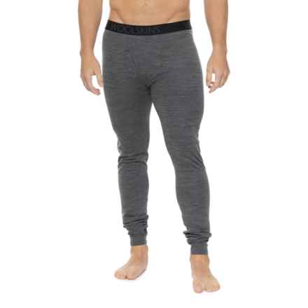 Terramar Woolskins Base Layer Pants - UPF 50, Merino Wool in Char Heather