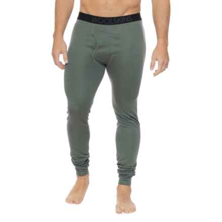 Terramar Woolskins Base Layer Pants - UPF 50, Merino Wool in Sage Heather